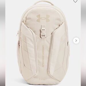 Under Armour Hustle Pro Backpack White 110